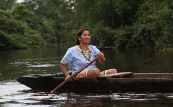 Meet local tribes who live on the Napo River